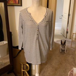 H&M striped blouse